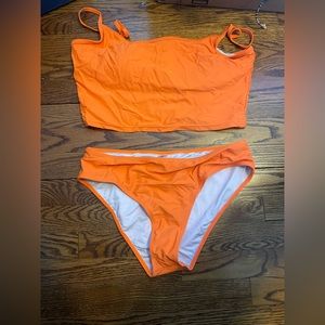 Orange Tankini